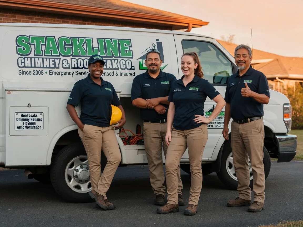 Chimney flashing repair company in Woodstock, VA